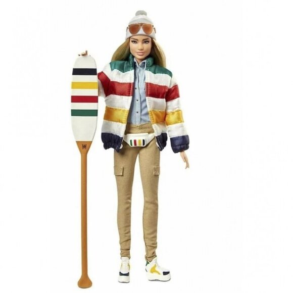 Barbie Signature STRIPES HBC Hudson's Bay Canada 2020 Limited Edition NEW - Picture 2 of 8